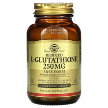 Load image into Gallery viewer, Solgar Reduced L-Glutathione 250 mg
