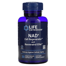 Load image into Gallery viewer, Life Extension NAD+ Cell Regenerator and Resveratrol Elite
