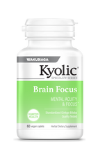Load image into Gallery viewer, Kyolic Specialty Series Brain Focus 60 Vegetarian Caplets
