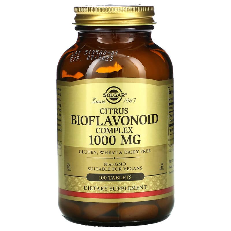 Solgar Citrus Bioflavonoid Complex 1000 mg