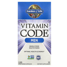 Load image into Gallery viewer, Garden of Life Vitamin Code® Whole Food Multivitamin for Men
