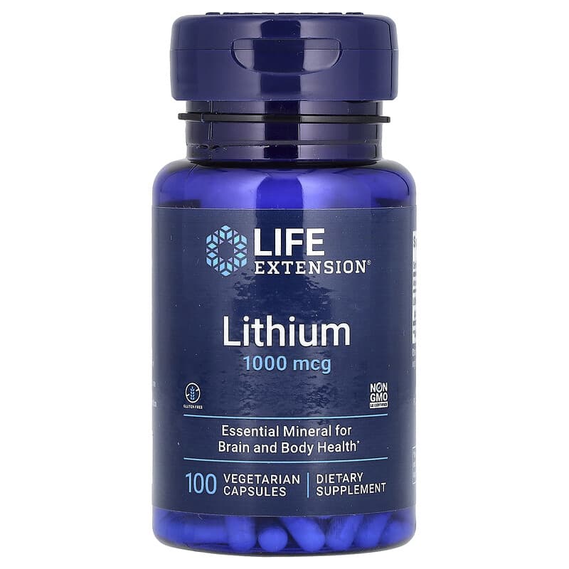 Life Extension Lithium 1,000 mcg