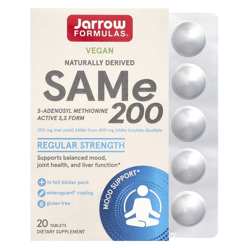 Jarrow Formulas SAMe - 200mg