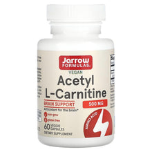 Load image into Gallery viewer, Jarrow Formulas Acetyl L-Carnitine 500 mg
