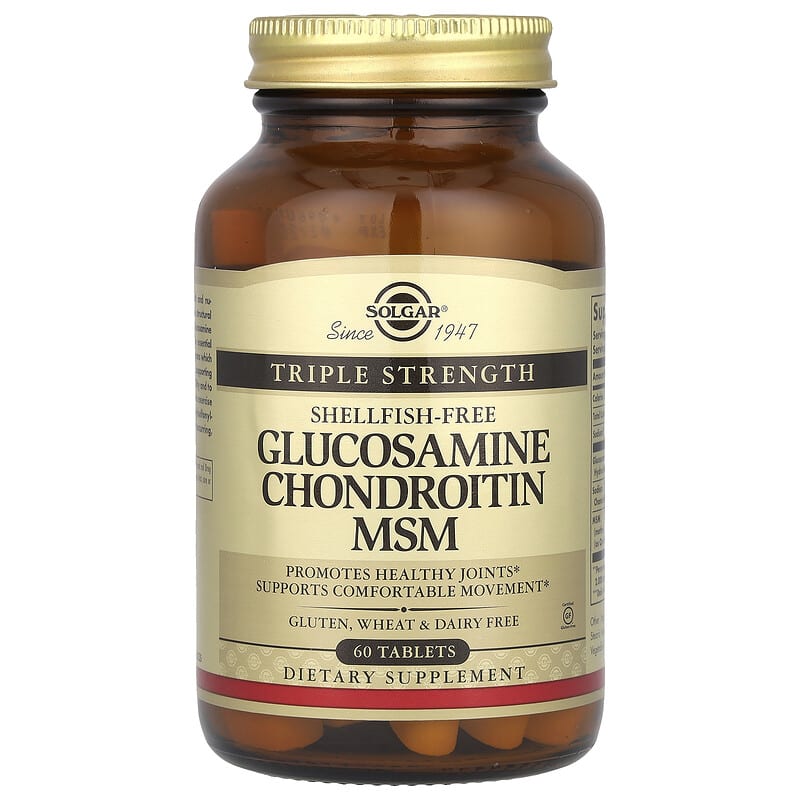 Solgar Glucosamine Chondroitin MSM Triple Strength