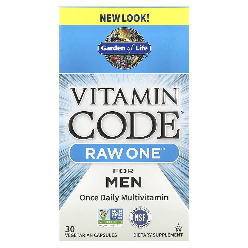 Garden of Life Vitamin Code RAW One™ Once Daily Multivitamin For Men