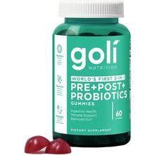 Load image into Gallery viewer, Goli Nutrition Pre+Post+Probiotics Gummies 60 Gummies
