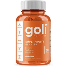Load image into Gallery viewer, Goli Nutrition Superfruits Gummies Fruit Blend 60 Gummies
