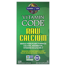 Load image into Gallery viewer, Garden of Life Vitamin Code® RAW Calcium™
