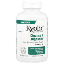 Load image into Gallery viewer, Kyolic Aged Garlic Extract™ Cleanse &amp; Digestion Formula 102 (Veggie Capsules)
