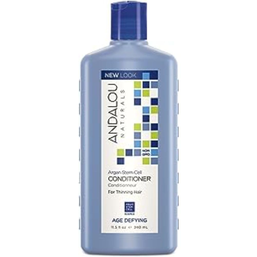 Andalou Naturals Argan Stem Cell Conditioner For Thinning Hair Age Defying 11.5 fl oz (340 ml)
