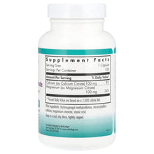 Load image into Gallery viewer, Nutricology Calcium Magnesium Citrate 100 Vegetarian Capsules
