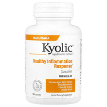 Load image into Gallery viewer, Kyolic Aged Garlic Extract™ Healthy Inflammation Response Curcumin Formula 111
