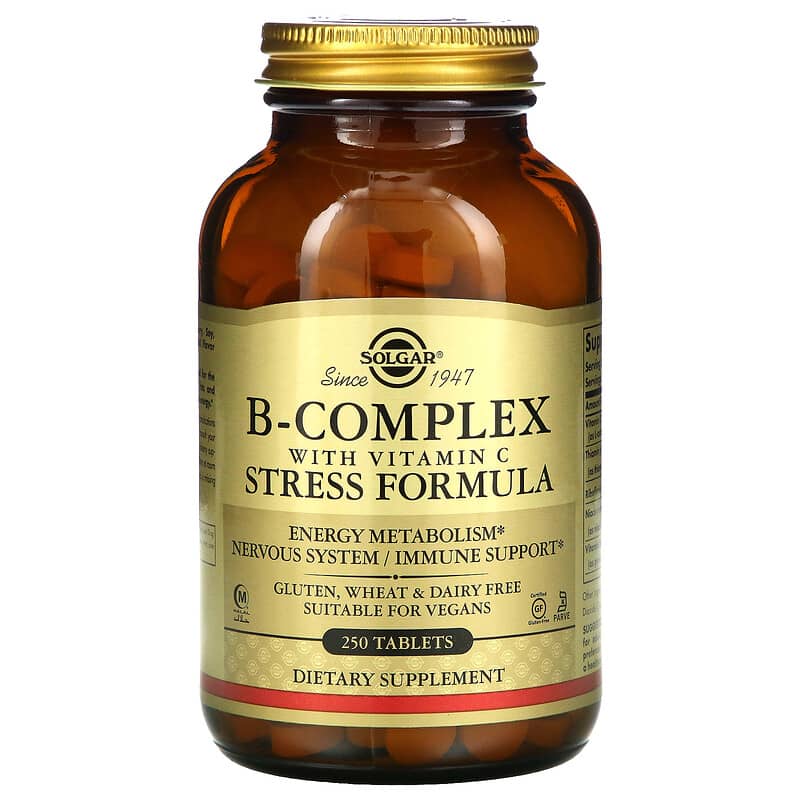 Solgar B-Complex with Vitamin C Stress Formula