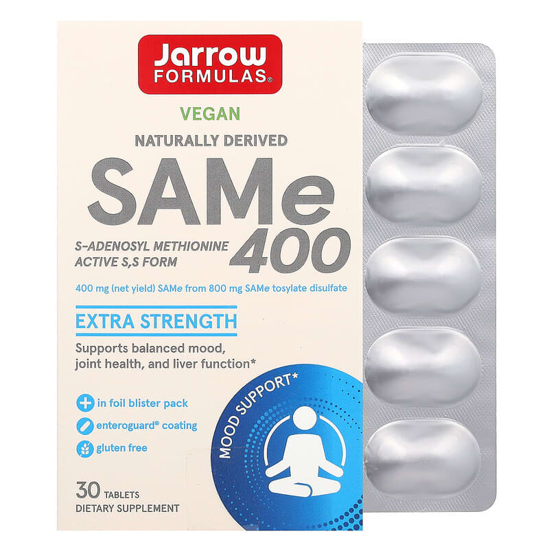 Jarrow Formulas SAMe - 400mg