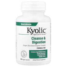 Load image into Gallery viewer, Kyolic Aged Garlic Extract™ Cleanse &amp; Digestion Formula 102 (Veggie Capsules)
