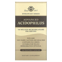 Load image into Gallery viewer, Solgar Advanced Acidophilus
