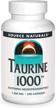 Load image into Gallery viewer, Source Naturals Taurine 1000™ 1,000 mg
