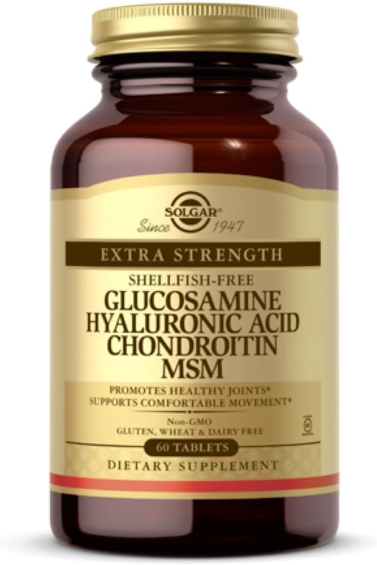 Solgar Glucosamine Hyaluronic Acid Chondroitin MSM