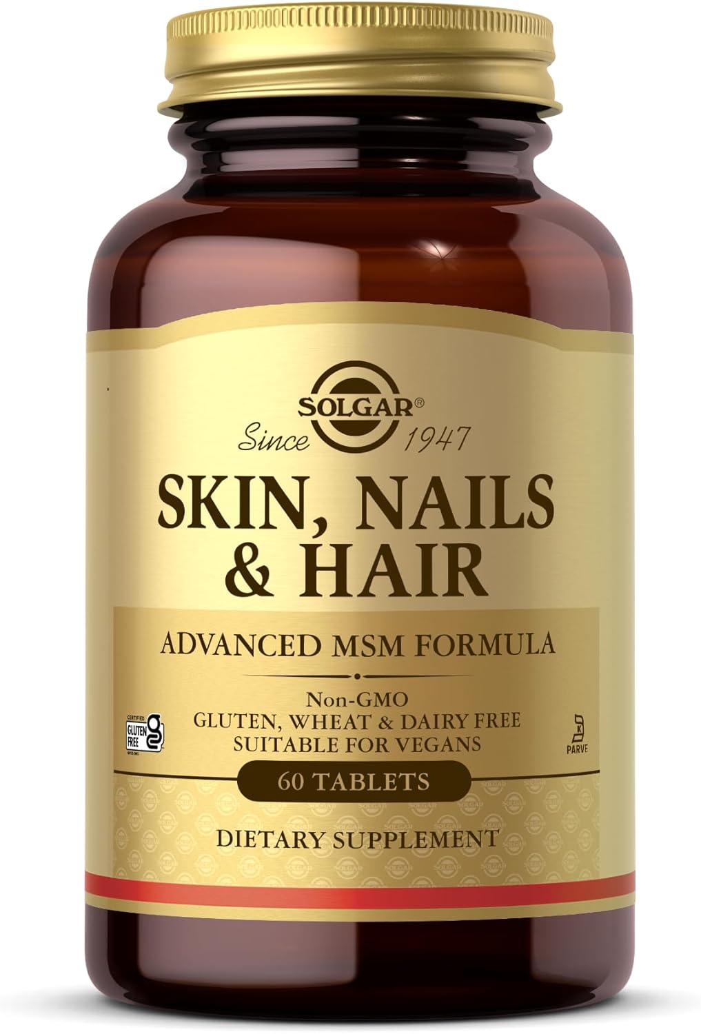 Solgar, Skin, Nails & Hair Advanced MSM Formula
