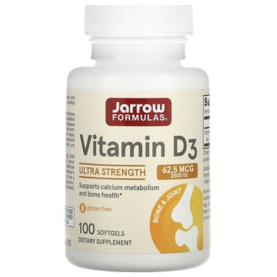 Jarrow Formulas Vitamin D3 - 2500IU