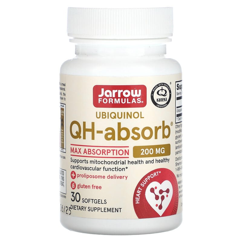 Jarrow Formulas Ubiquinol QH-absorb 200mg