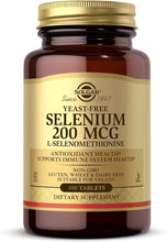 Load image into Gallery viewer, Solgar Selenium 200 mcg 100 Tablets
