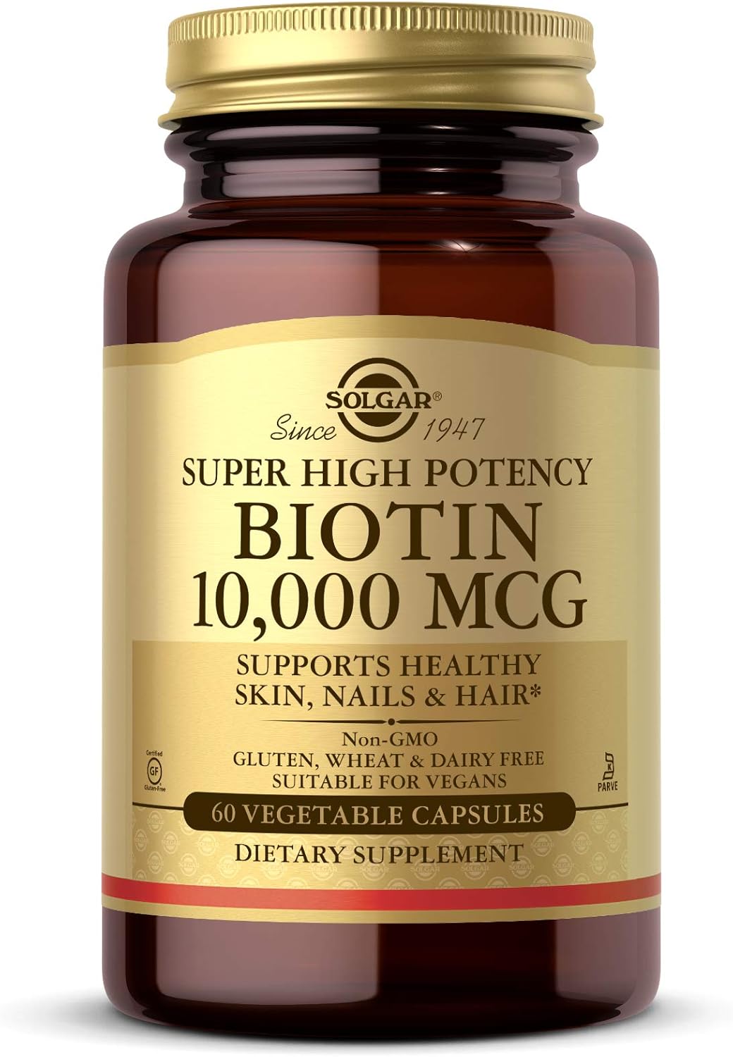 Solgar Super High Potency Biotin 10,000 mcg