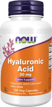 Load image into Gallery viewer, NOW Foods Hyaluronic Acid with MSM
