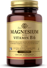 Load image into Gallery viewer, Solgar Magnesium with Vitamin B6
