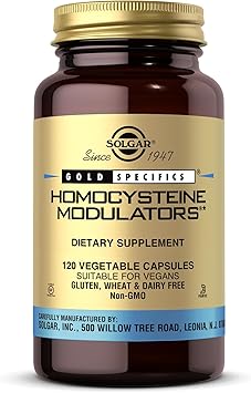 Solgar Gold Specifics Homocysteine Modulators 120 Vegetable Capsules