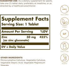 Load image into Gallery viewer, Solgar, Zinc 50 mg 100 Tablets

