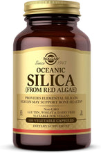 Load image into Gallery viewer, Solgar Oceanic Silica From Red Algae 100 Vegetable Capsules
