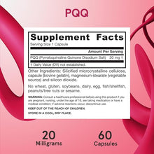 Load image into Gallery viewer, Jarrow Formulas PQQ 20 mg
