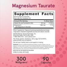 Load image into Gallery viewer, Jarrow Formulas Magnesium Taurate 90 Veggie Capsules
