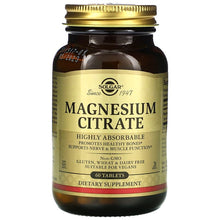 Load image into Gallery viewer, Solgar Magnesium Citrate
