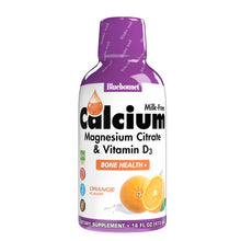 Load image into Gallery viewer, Bluebonnet Nutrition Liquid Calcium Magnesium Citrate &amp; Vitamin D3 16 fl oz
