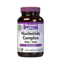 Load image into Gallery viewer, Bluebonnet Nutrition Nucleotide Complex RNA / DNA 60 Vegetable Capsules
