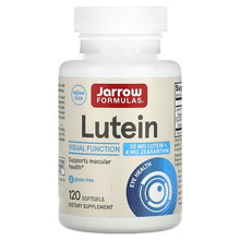 Load image into Gallery viewer, Jarrow Formulas Lutein 20 mg 120 Softgels
