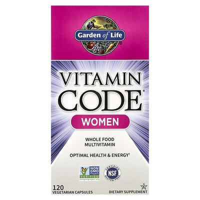 Garden of Life Vitamin Code® Women Whole Food Multivitamin