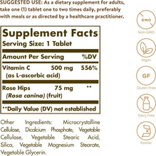 Load image into Gallery viewer, Solgar Vitamin C With Rose Hips 500 mg
