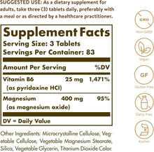 Load image into Gallery viewer, Solgar Magnesium with Vitamin B6
