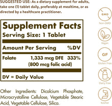 Load image into Gallery viewer, Solgar Folate DFE Tablets
