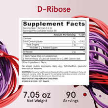 Load image into Gallery viewer, Jarrow Formulas D-Ribose
