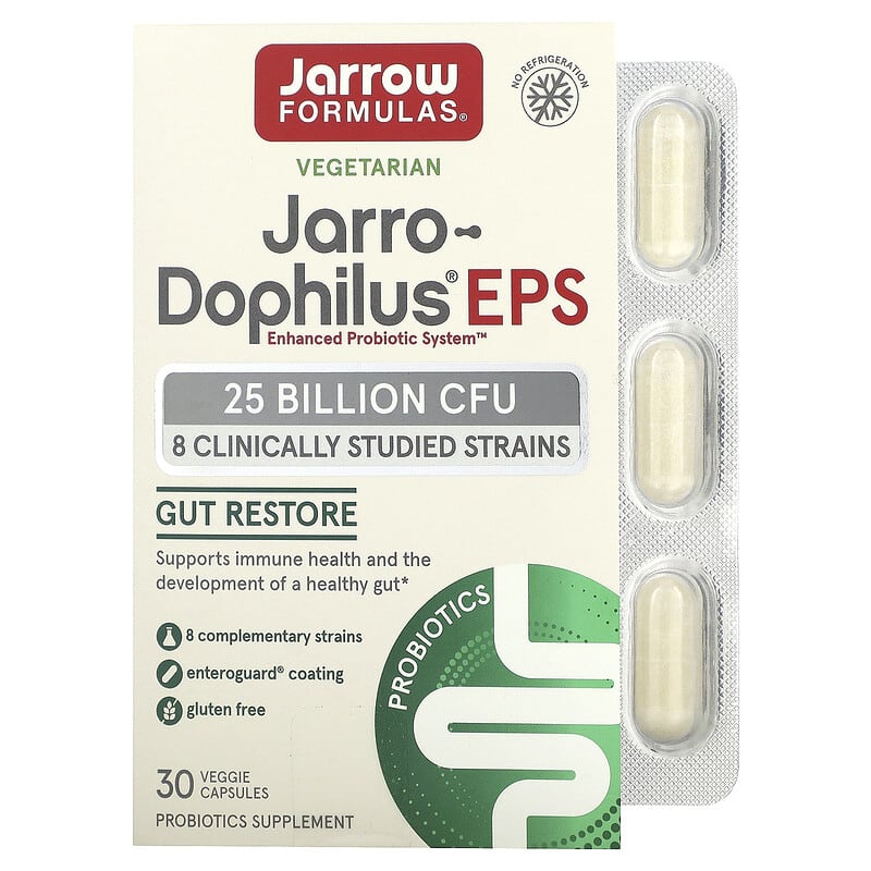 Jarrow Formulas Jarro-Dophilus EPS 25 Billion CFU