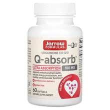 Load image into Gallery viewer, Jarrow Formulas Q-Absorb 100 mg
