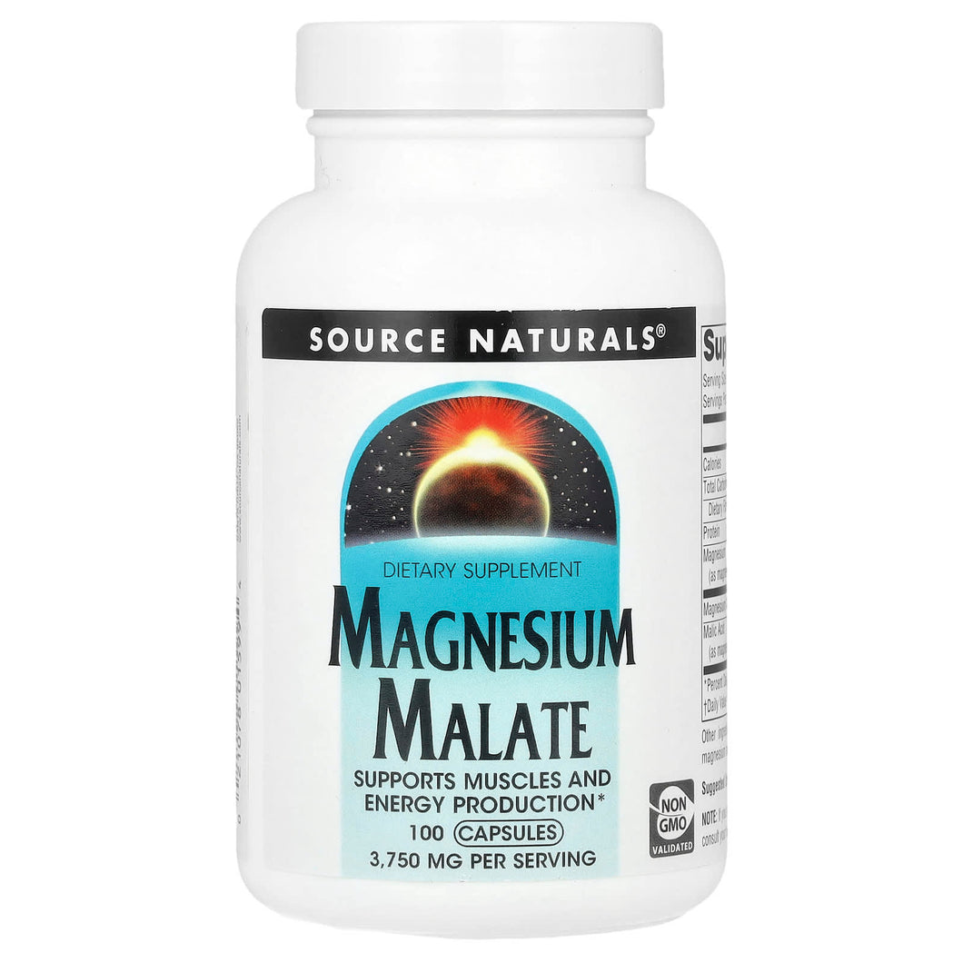 Source Naturals Magnesium Malate Capsules