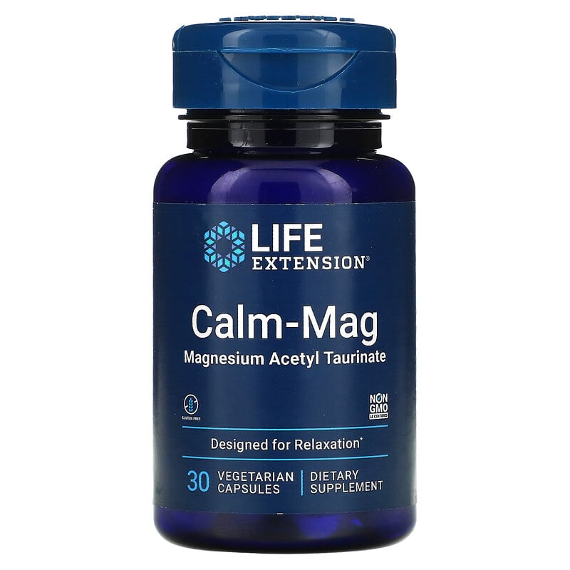 Life Extension Calm-Mag Magnesium Acetyl Taurinate