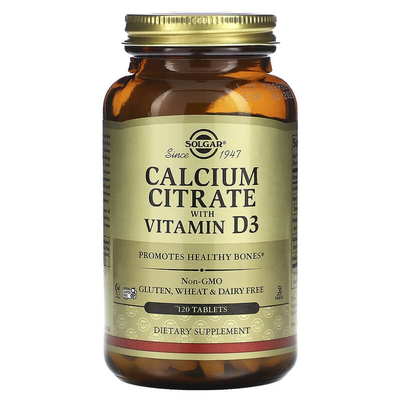 Solgar Calcium Citrate with Vitamin D3