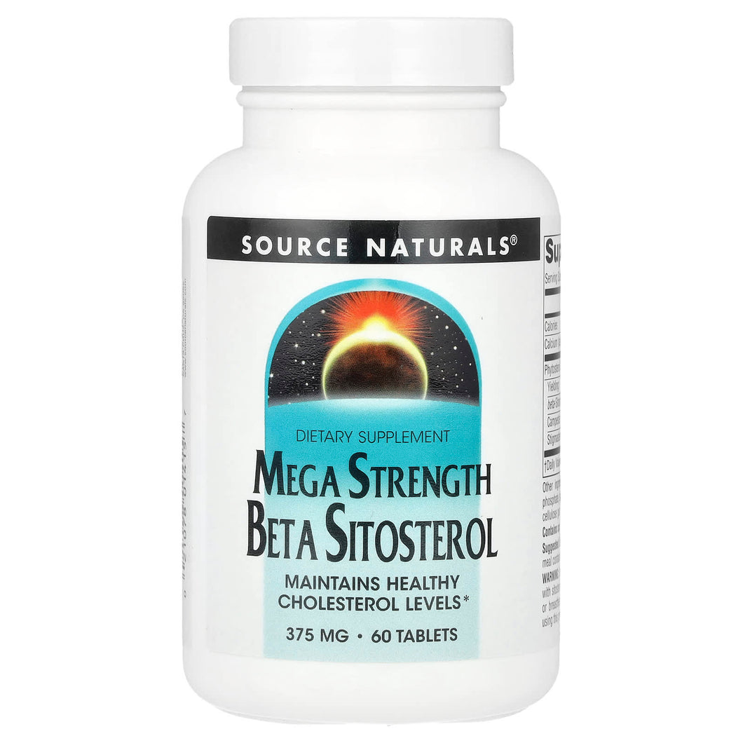Source Naturals Mega Strength Beta Sitosterol 375 mg